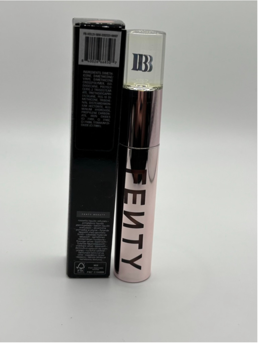 Fenty Beauty Fenty Icon Velvet Liquid Lipstick Noodz & Dudez 06 Full Size New - Picture 7 of 8